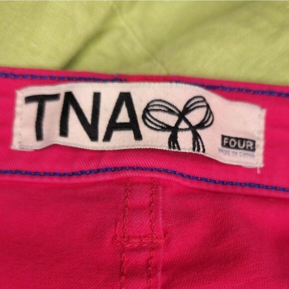 TNA Berry Pink Skinny Jeans - Picture 9 of 10